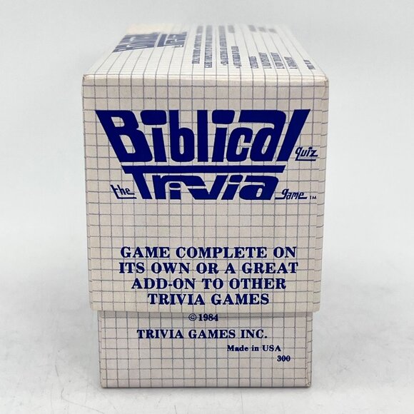 Biblical Trivia Quiz Game Vintage 1984 Old & New Testament 2514 Bible Questions - Picture 10 of 14